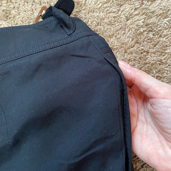 Tom Ford Made in Italy Black Cropped Trousers Pants Adjustable Belts - Picture 15 of 15